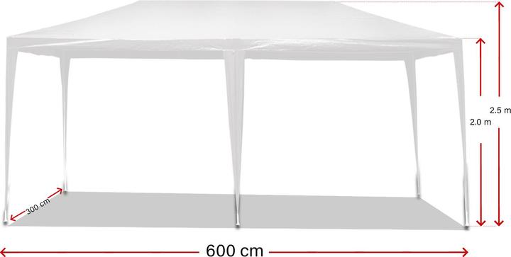 Actual product image Wiltec Pavilion (600 cm, 300 cm)