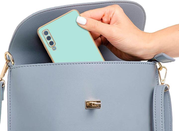 Actual product image Cadorabo Case for Samsung Galaxy A7 2018 in TPU with camera protection LM130 Style (Samsung Galaxy A7 (2018))