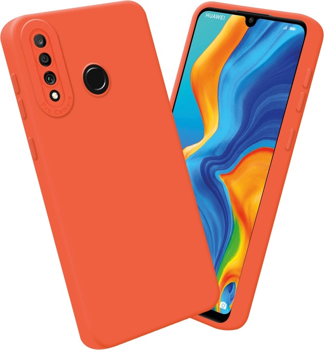 Actual product image Cadorabo Case for Huawei P30 LITE in TPU Fluid LM162 Style (Huawei P30 Lite)