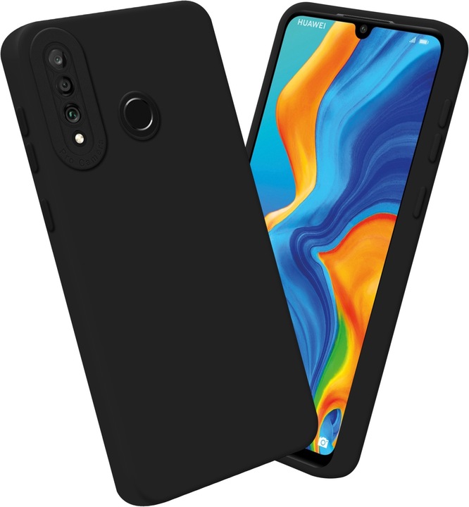 Actual product image Cadorabo Case for Huawei P30 LITE in TPU Fluid LM162 Style (Huawei P30 Lite)