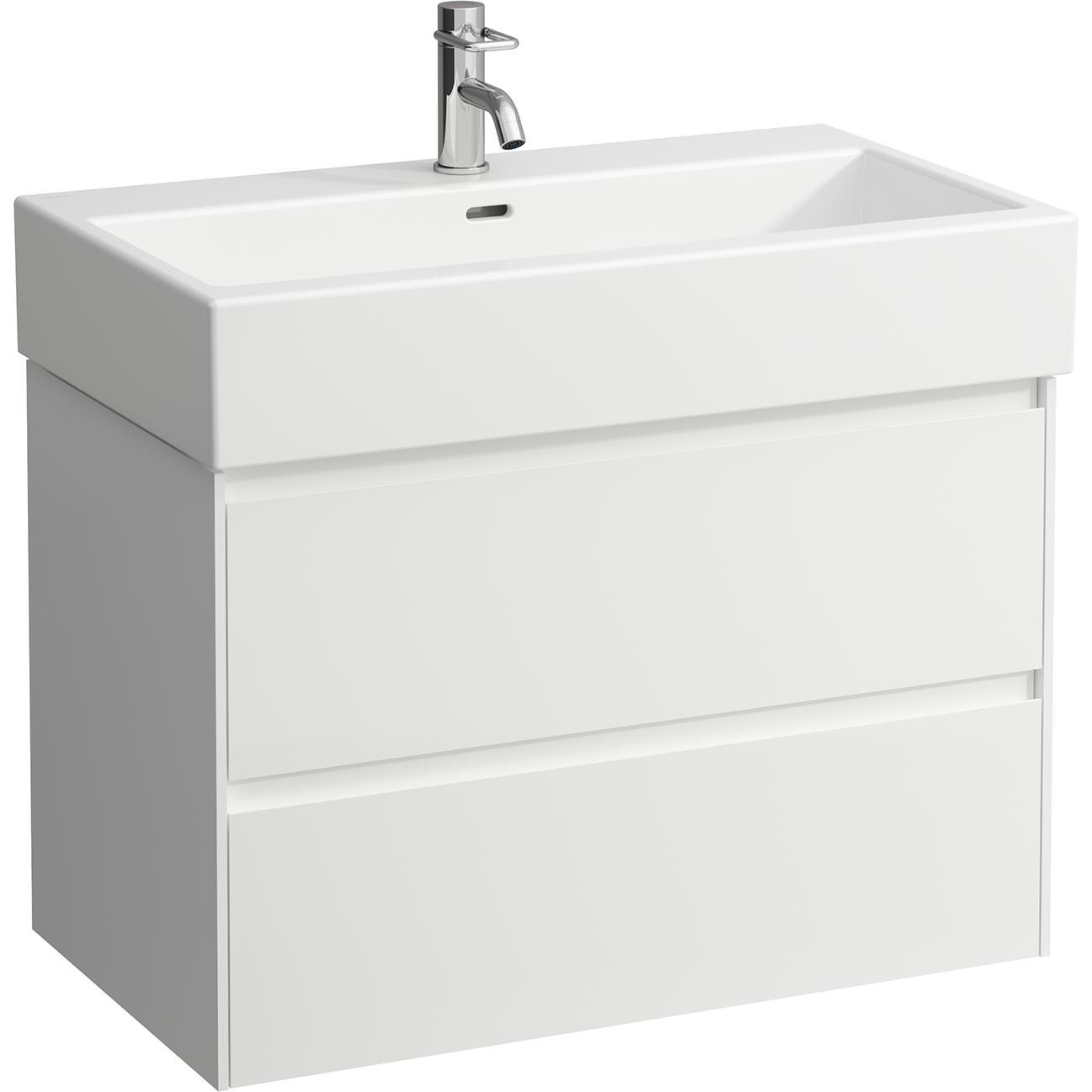 Thumbnail - Laufen, Waschbeckenunterschrank, Lani Waschtischunterbau, 2 Schubladen, SoftClose, 785x515x450mm, H403552112 (78.5 x 44 ...