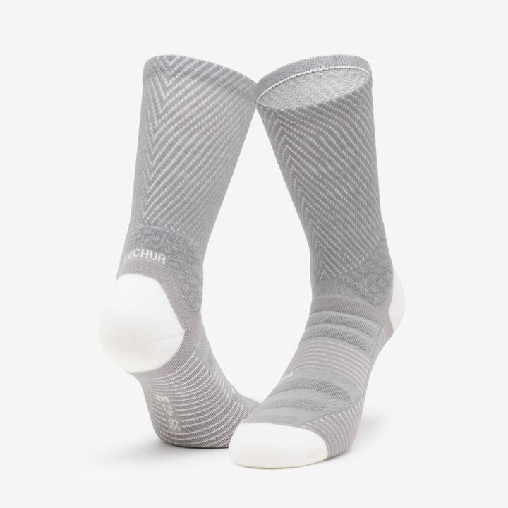 Actual product image Quechua Wandersocken hoch 2 Paar - Hike 900 grau (39 - 42)
