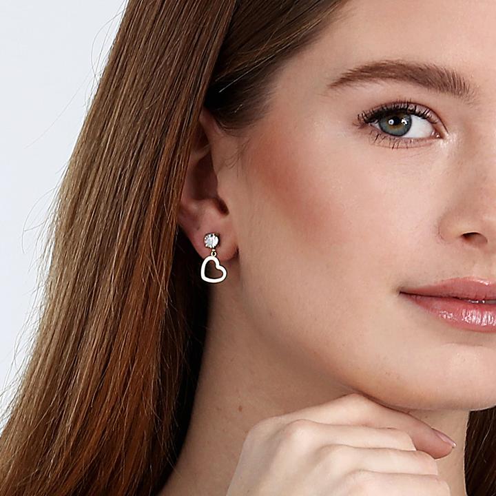 Image du produit La Petite Story Heart Boucles d'oreilles uniques (Acier inoxydable)