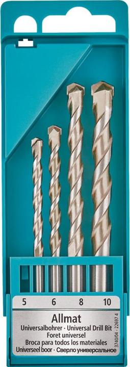 Produktbild Heller Hartmetall Mehrzweckbohrer-Set (10 mm, 5, 6, 8)