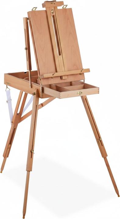 Actual product image Relaxdays Suitcase easel