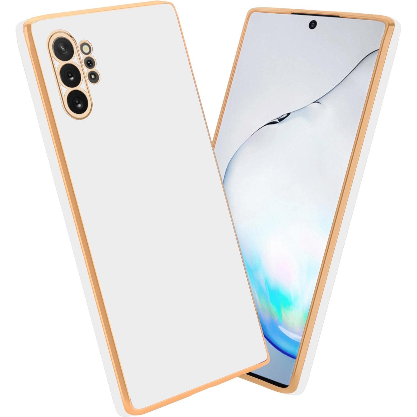 Cadorabo Hülle für Samsung Galaxy NOTE 10 PLUS im TPU mit Kameraschutz LM130 Style (Samsung Galaxy Note 10 Plus), Smartp...