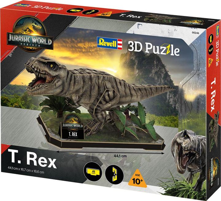 Immagine prodotto Revell T.Rex  Jurassic World Rebirth (45 pezzi)
