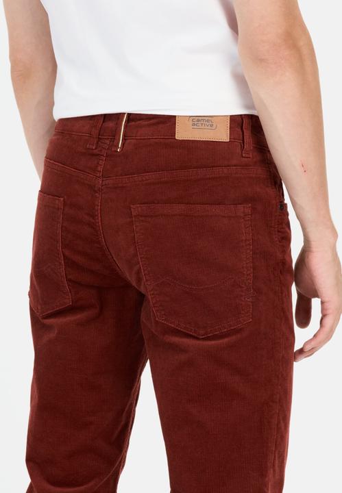 Image du produit Camel Active Regular Fit Pantalon en velours côtelé à 5 poches (38)