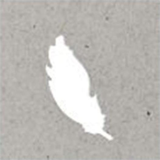 Actual product image Artoz Motif punch feather, 3.1 cm