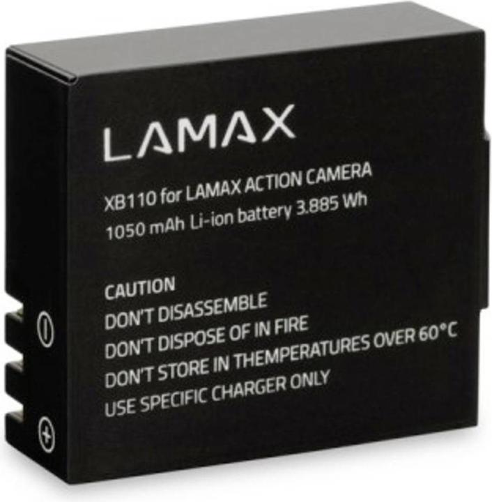 Actual product image Lamax Li-Ion batteries for X action cameras (Camera battery)