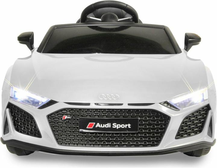 Produktbild Jamara Ride-on Audi R8 Spyder 18V weiss Einhell Power X-Change inkl. Starter Set (18 V)