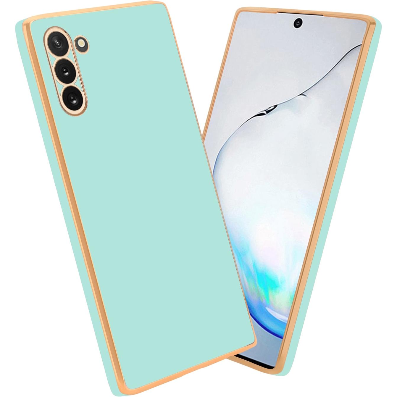 Cadorabo Hülle für Samsung Galaxy NOTE 10 im TPU mit Kameraschutz LM130 Style (Samsung Galaxy Note 10), Smartphone Hülle...