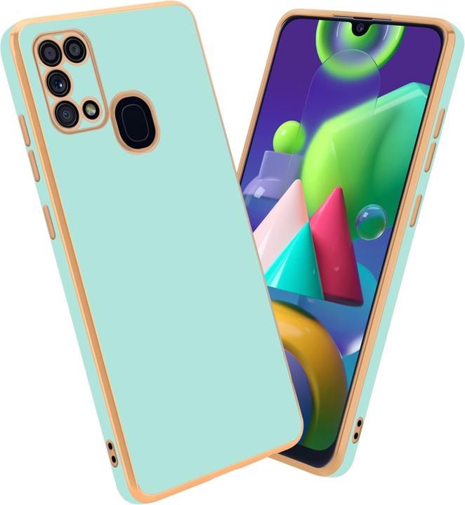 Glossy Mint Green - Gold