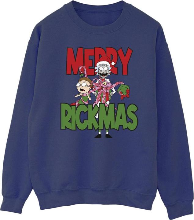 Immagine prodotto Rick And Morty Merry Rickmas Felpa Uomo (M)