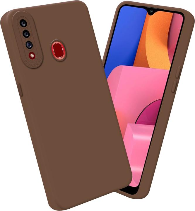 Actual product image Cadorabo Case for Samsung Galaxy A20s in TPU Fluid LM162 Style (Samsung Galaxy A20s)