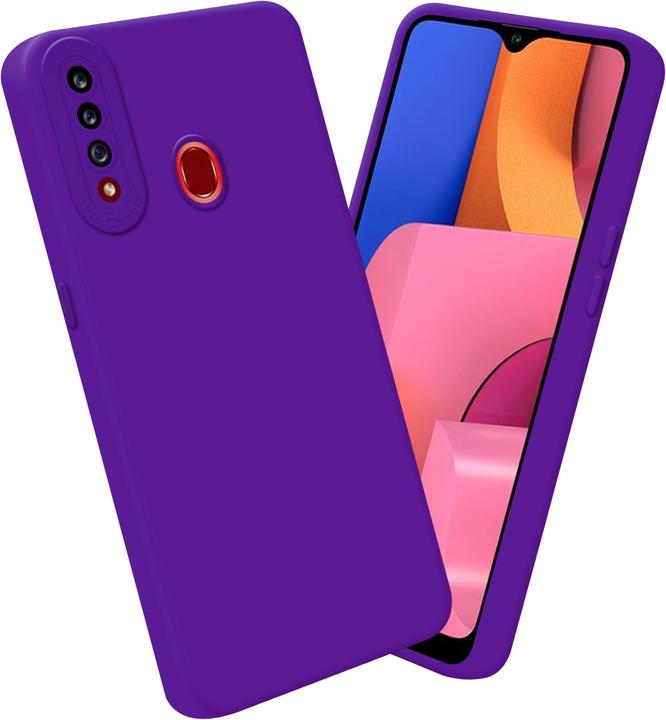 Actual product image Cadorabo Case for Samsung Galaxy A20s in TPU Fluid LM162 Style (Samsung Galaxy A20s)
