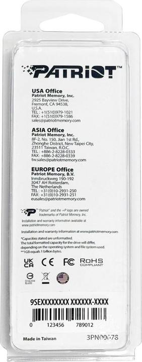 Produktbild Patriot DDR5 SO-DIMM PC5600 48GB 1x48 Signature Core (1 x 48GB, 5600 MHz, DDR5-RAM, SO-DIMM)