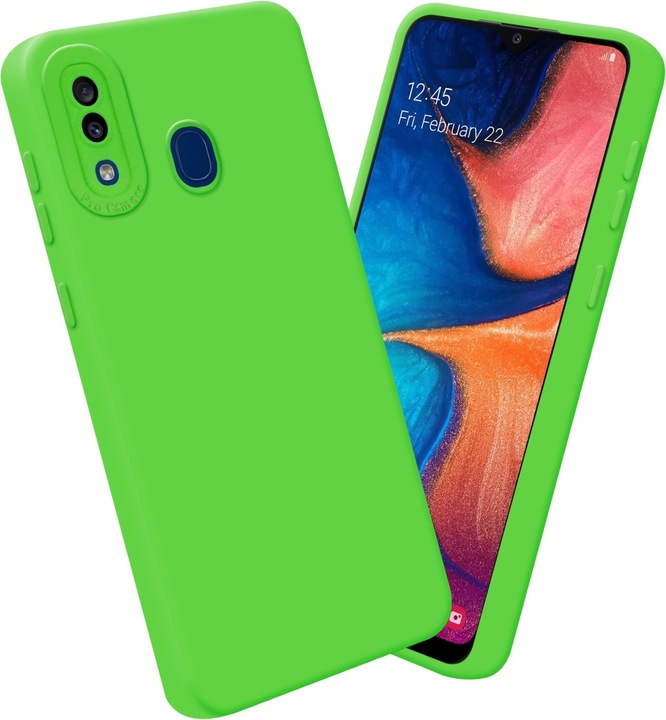 Actual product image Cadorabo Case for Samsung Galaxy A20 / A30 / M10s in TPU Fluid LM162 Style (Samsung Galaxy A20, Samsung Galaxy M10s, TCL A30)