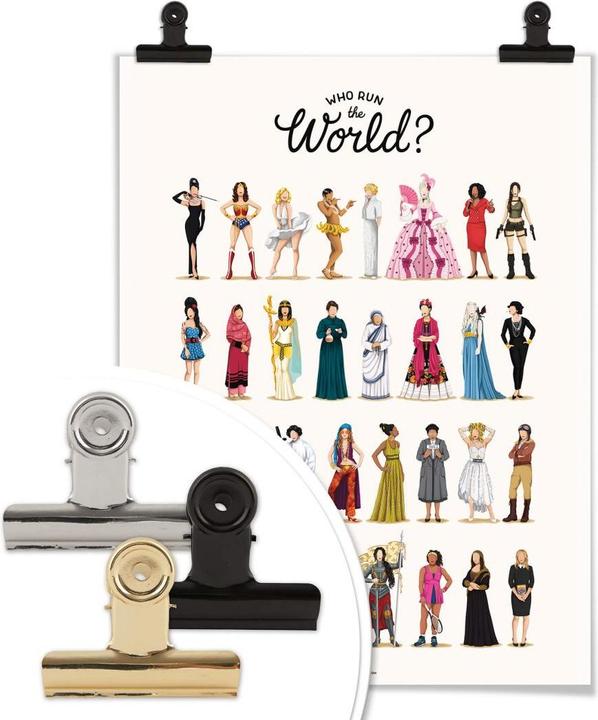 Image du produit Trenddeko Tohmé - Qui dirige le monde (120 x 150 cm)