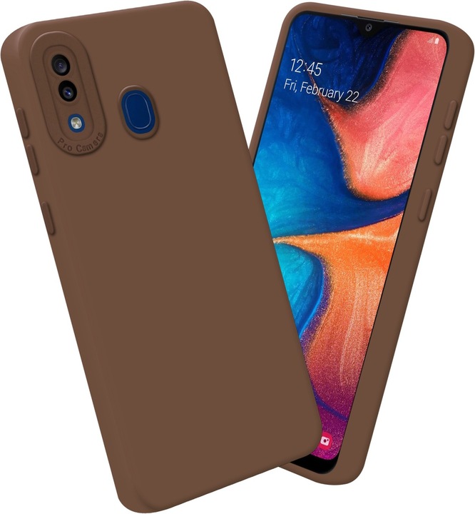 Produktbild Cadorabo Hülle für Samsung Galaxy A20 / A30 / M10s im TPU Fluid LM162 Style (Samsung Galaxy A20, TCL A30, Samsung Galaxy M10s)