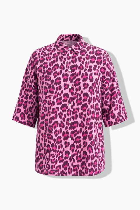 Produktbild Studio Untold Musselin-Bluse, oversized, Color-Leo (46)