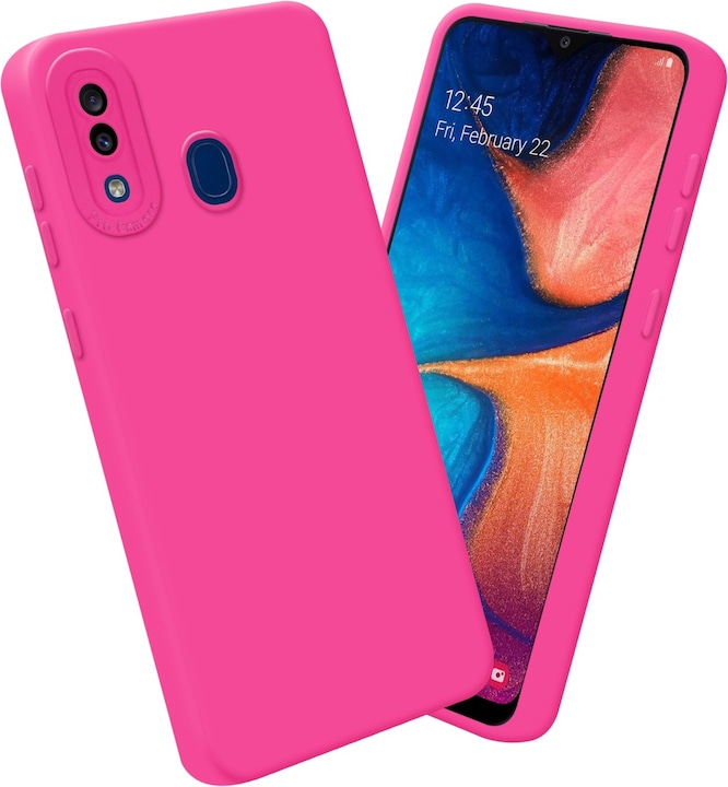 Produktbild Cadorabo Hülle für Samsung Galaxy A20 / A30 / M10s im TPU Fluid LM162 Style (Samsung Galaxy A20, TCL A30, Samsung Galaxy M10s)