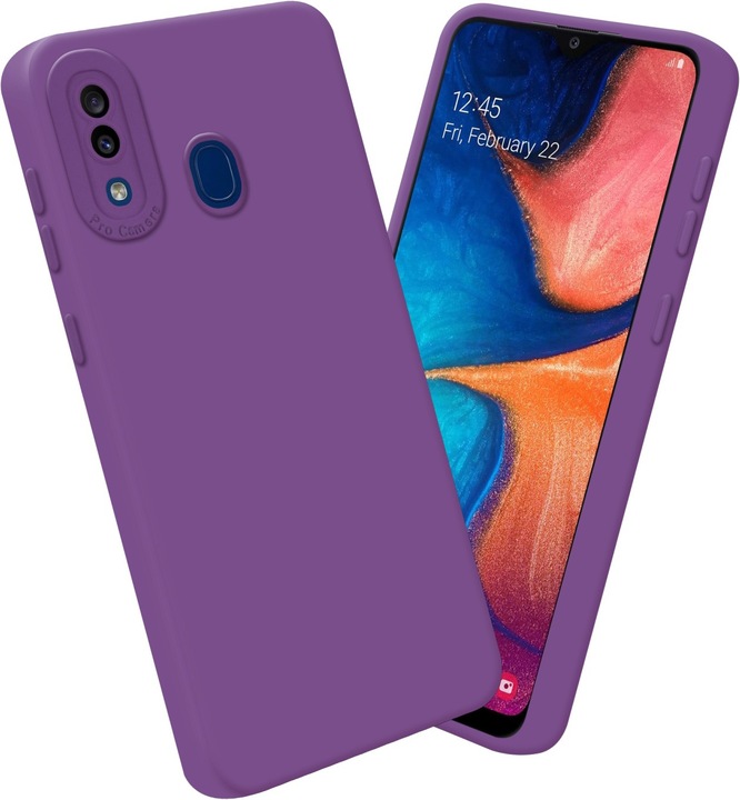 Produktbild Cadorabo Hülle für Samsung Galaxy A20 / A30 / M10s im TPU Fluid LM162 Style (Samsung Galaxy A20, Samsung Galaxy M10s, TCL A30)