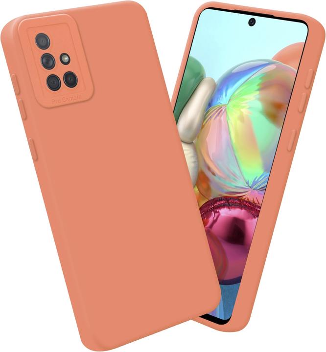 Actual product image Cadorabo Case for Samsung Galaxy A71 4G in TPU Fluid LM162 Style (Samsung Galaxy A71)