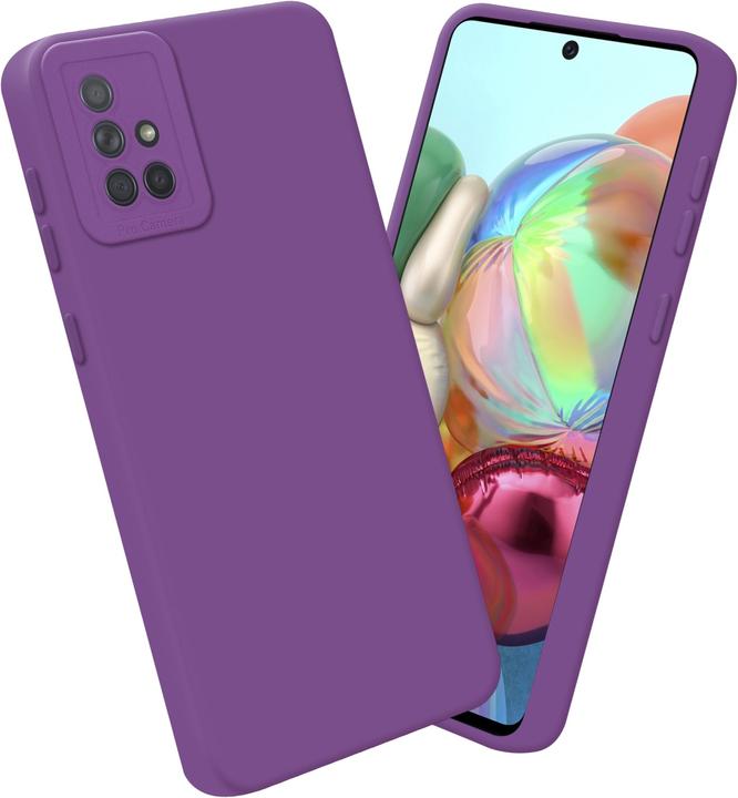 Actual product image Cadorabo Case for Samsung Galaxy A71 4G in TPU Fluid LM162 Style (Samsung Galaxy A71)