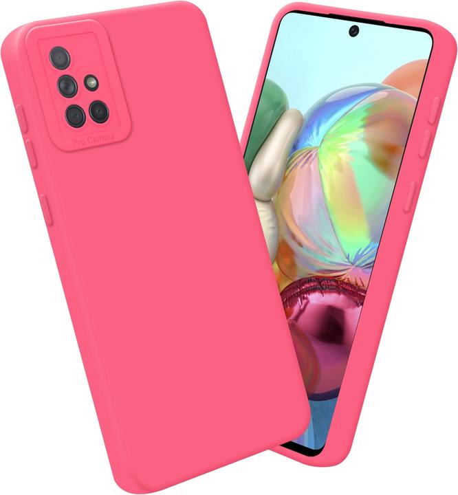 Actual product image Cadorabo Case for Samsung Galaxy A71 4G in TPU Fluid LM162 Style (Samsung Galaxy A71)