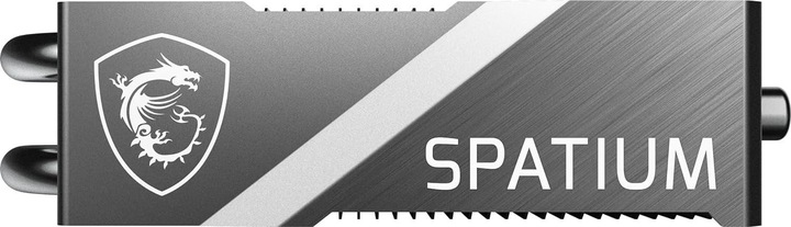 Actual product image MSI SPATIUM M580 PCIe 5.0 NVMe M.2 4TB FROZR (4000 GB, M.2 2280)