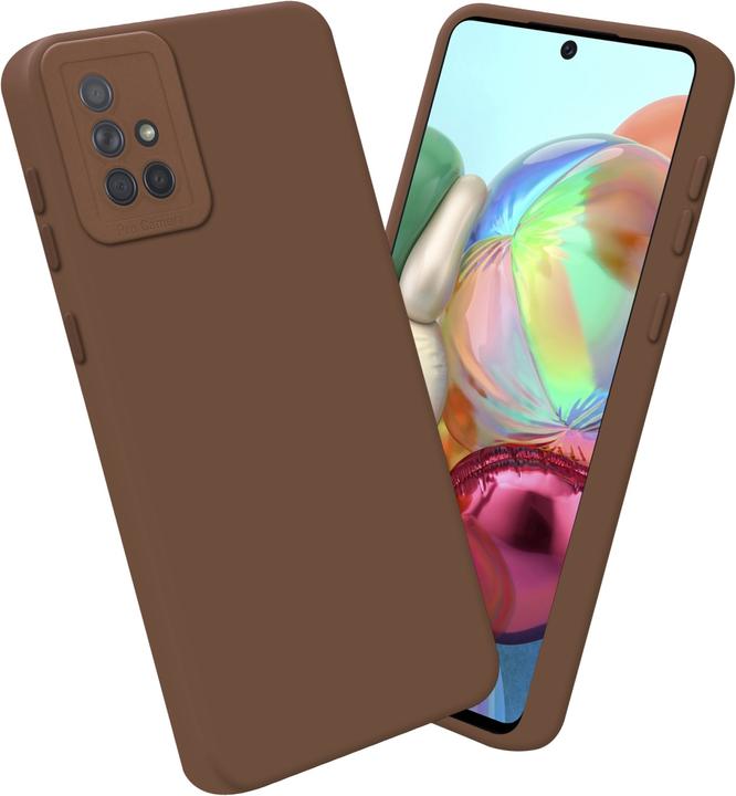 Actual product image Cadorabo Case for Samsung Galaxy A71 4G in TPU Fluid LM162 Style (Samsung Galaxy A71)
