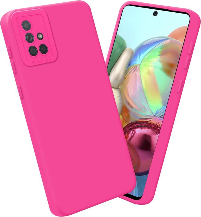 Actual product image Cadorabo Case for Samsung Galaxy A71 4G in TPU Fluid LM162 Style (Samsung Galaxy A71)