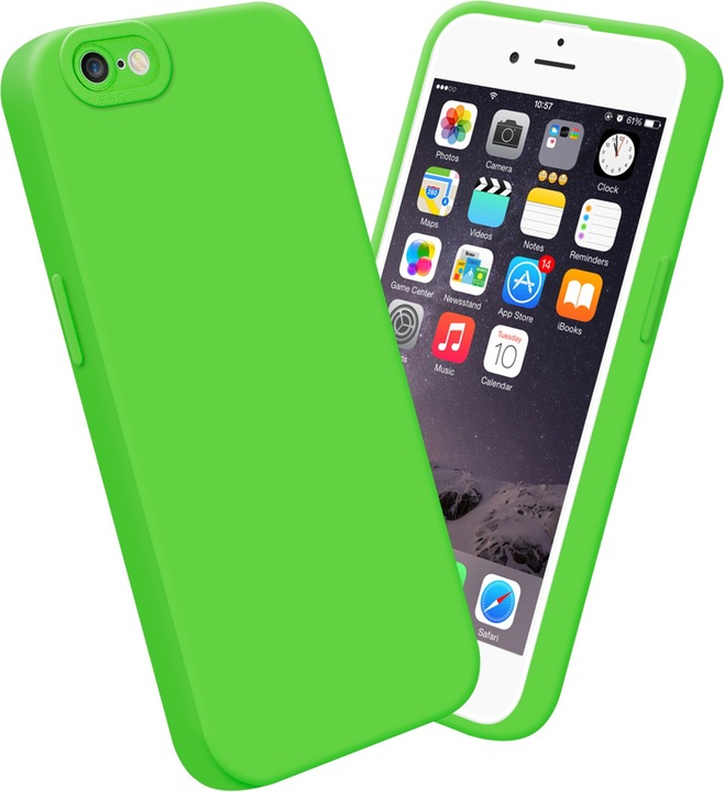 Productafbeelding Cadorabo Hoesje voor Apple iPhone 6 PLUS / 6S PLUS in TPU Fluid LM162 Style (Apple iPhone 6 Plus)