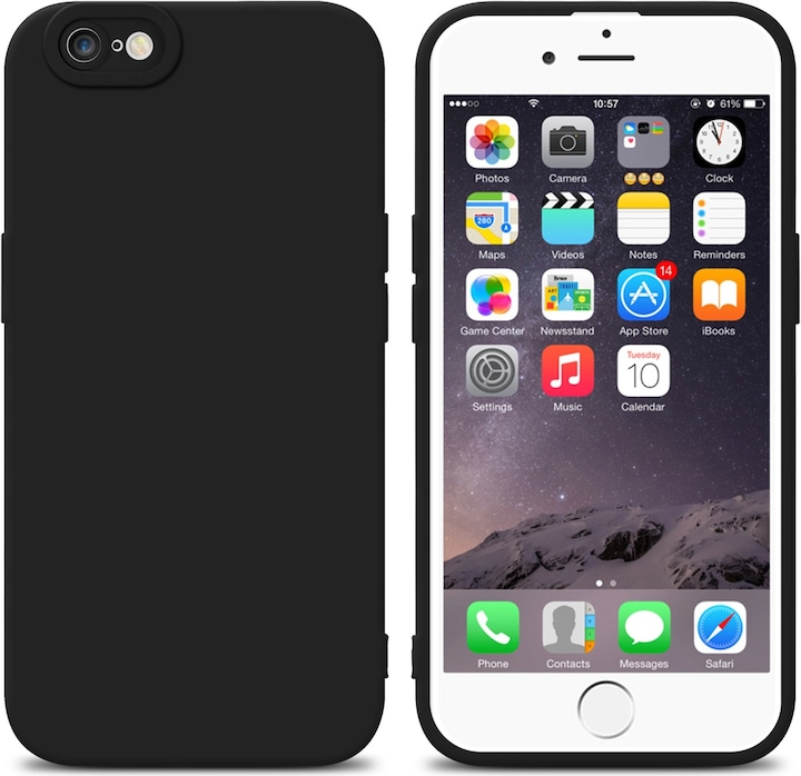 Produktbild Cadorabo Hülle für Apple iPhone 6 PLUS / 6S PLUS im TPU Fluid LM162 Style (Apple iPhone 6 Plus)