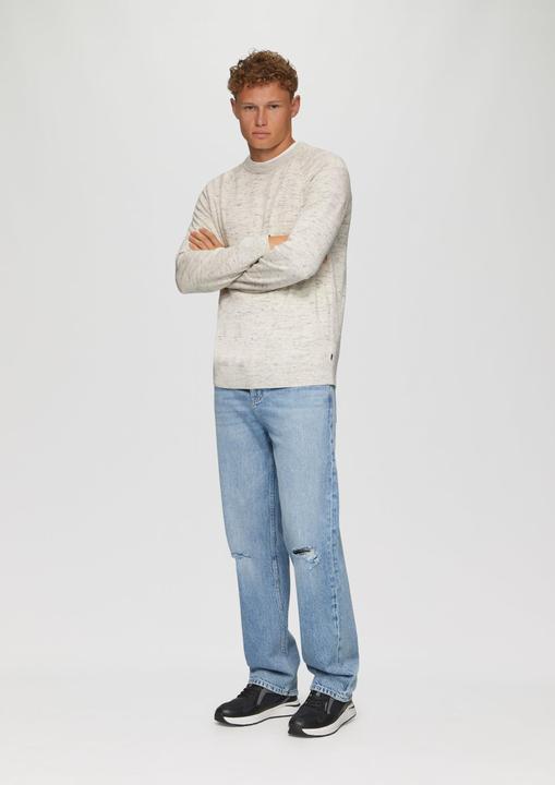 Produktbild s.Oliver Strickpullover Strickpllover aus Melangegarn (L)