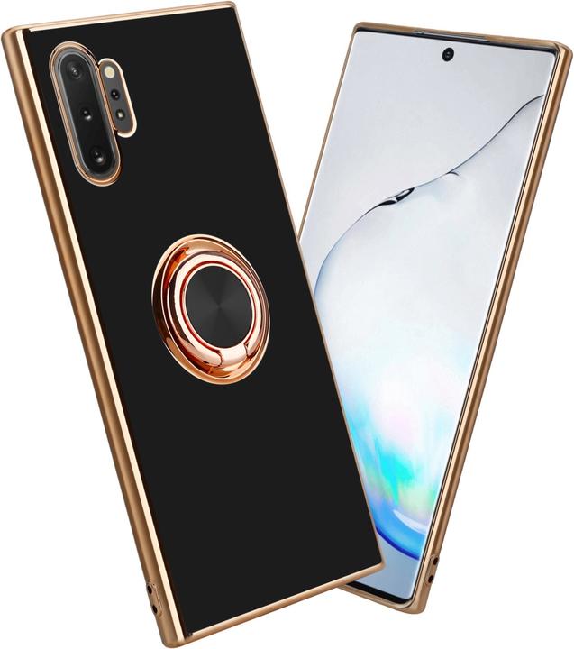 Produktbild Cadorabo Hülle für Samsung Galaxy NOTE 10 PLUS im TPU mit Kameraschutz und Ring LM089 Style (Samsung Galaxy Note 10 Plus)