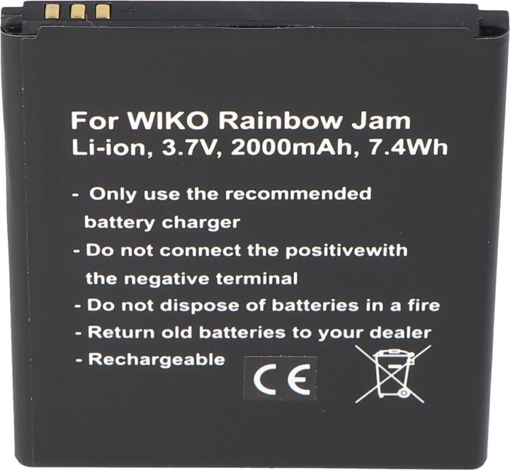 Produktbild Wiko Akku Rainbow Jam, Rainbow Jam 4G