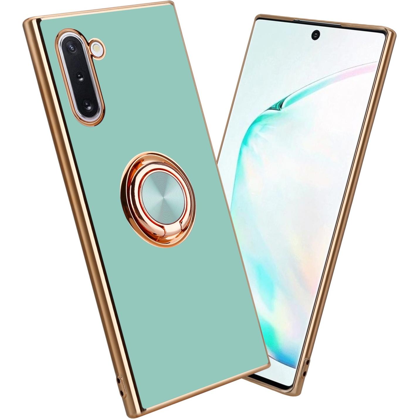 Cadorabo Hülle für Samsung Galaxy NOTE 10 im TPU mit Kameraschutz und Ring LM089 Style (Samsung Galaxy Note 10), Smartph...