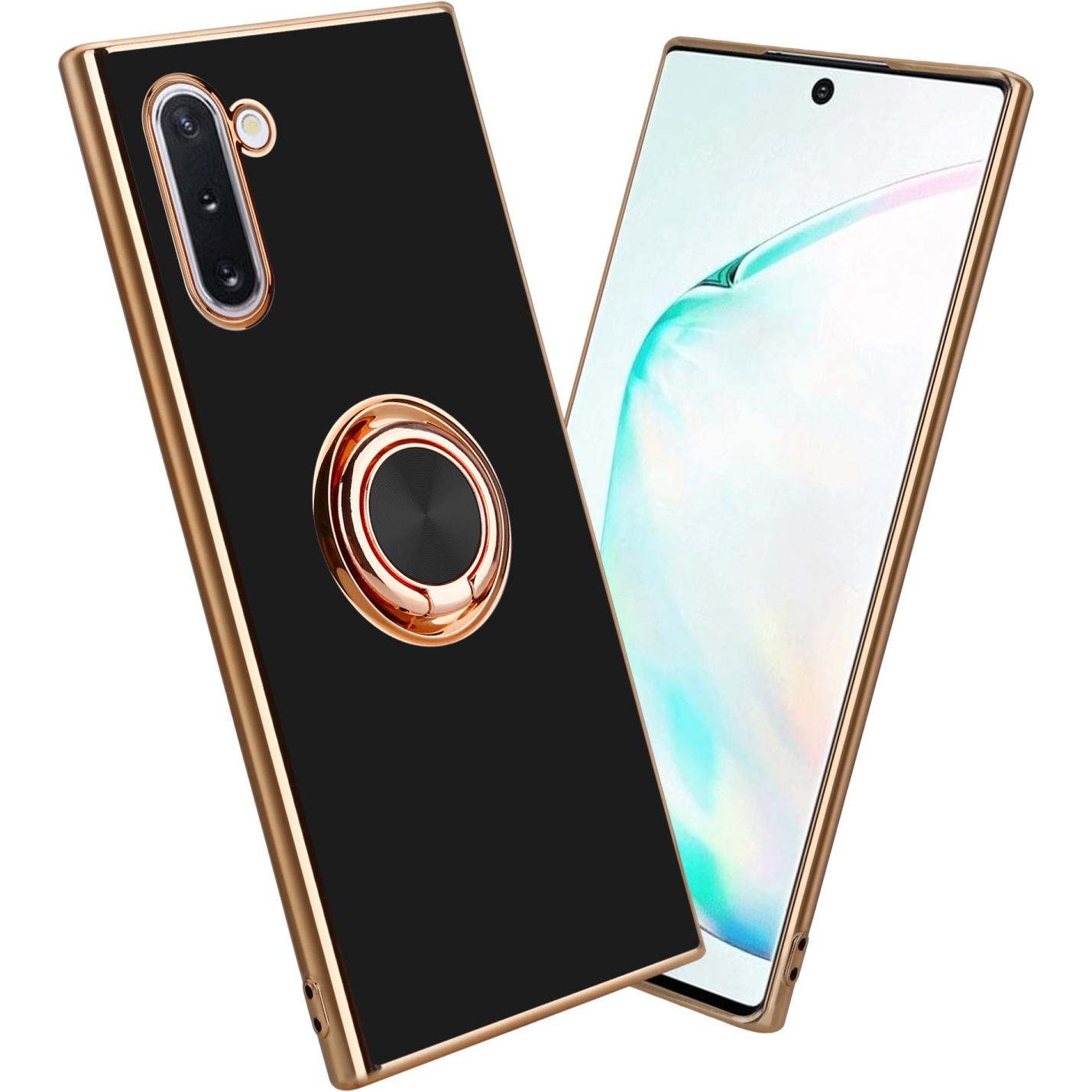 Thumbnail - Cadorabo Hülle für Samsung Galaxy NOTE 10 im TPU mit Kameraschutz und Ring LM089 Style (Samsung Galaxy Note 10), Smartph...