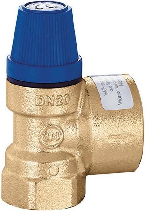 Image du produit Caleffi Soupape de sécurité à membrane 1/2 pouce, 10 bar