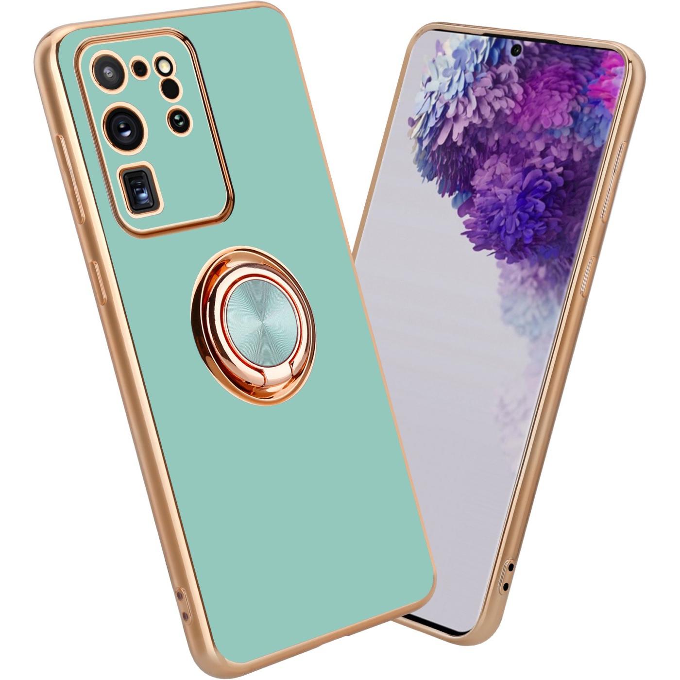 Cadorabo Hülle für Samsung Galaxy S20 ULTRA im TPU mit Kameraschutz und Ring LM089 Style (Samsung Galaxy S20 Ultra), Sma...
