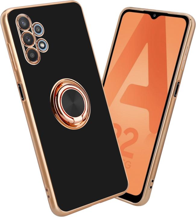 Actual product image Cadorabo Case for Samsung Galaxy A32 5G in TPU with camera protection and ring LM089 Style (Samsung Galaxy A32 5G)