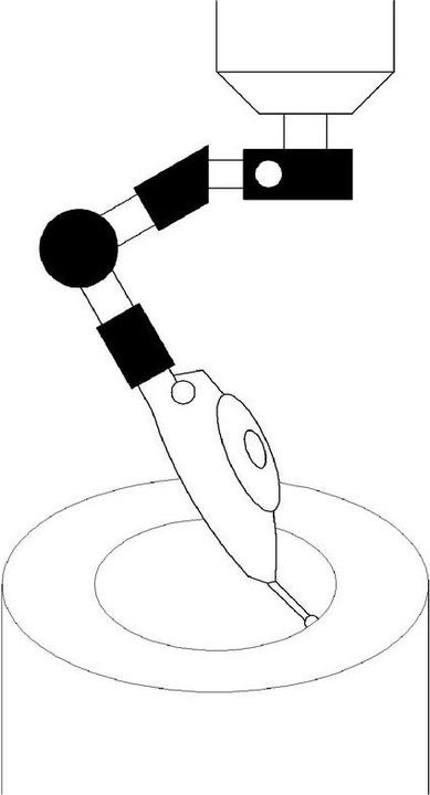 Immagine prodotto Neriox Supporto di centraggio macchina Ø8 x 40 x 150 mm