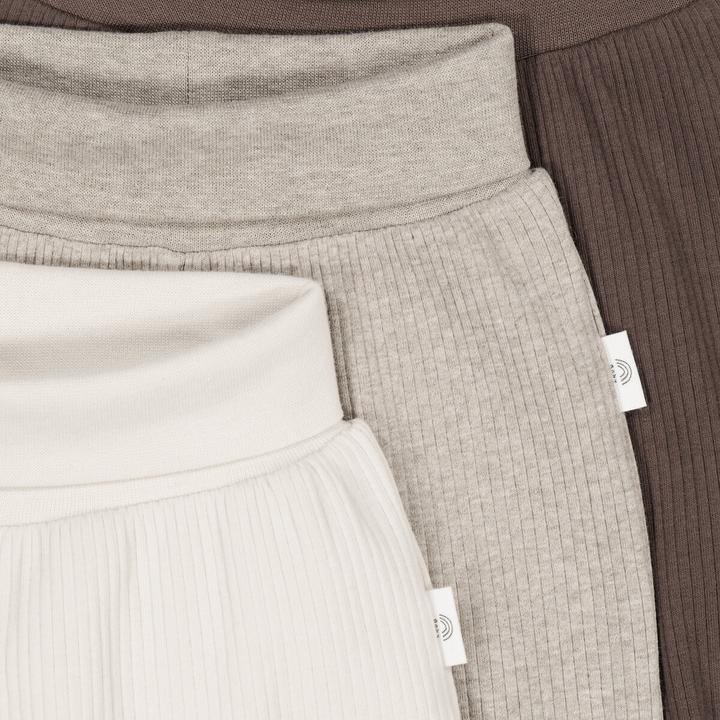Actual product image La Redoute Collections 3-pack leggings with feet (50)