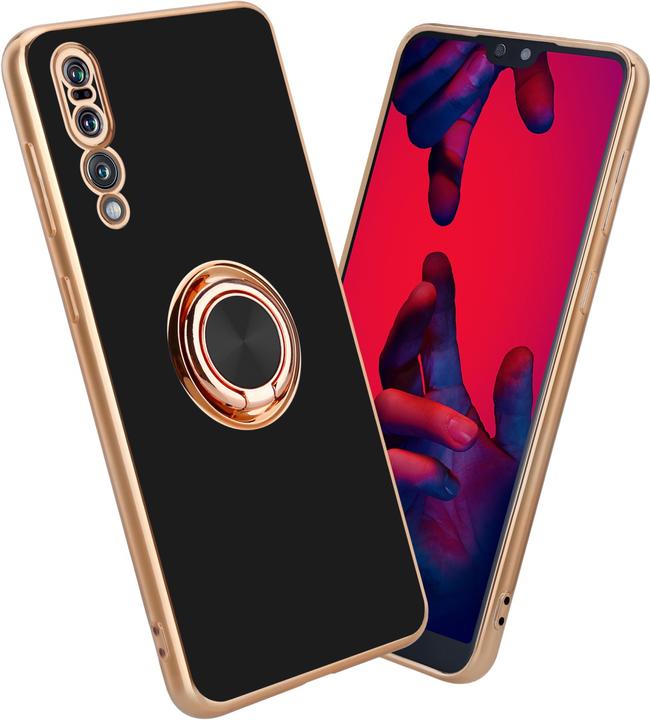 Produktbild Cadorabo Hülle für Huawei P20 PRO / P20 PLUS im TPU mit Kameraschutz und Ring LM089 Style (Huawei P20 Plus, Huawei P20 Pro)