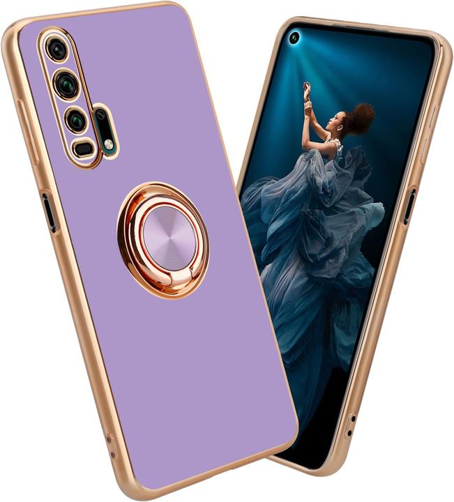 Immagine prodotto Cadorabo Custodia per Honor 20 PRO in TPU con protezione della fotocamera e anello LM089 Style (Honor 20 Pro)