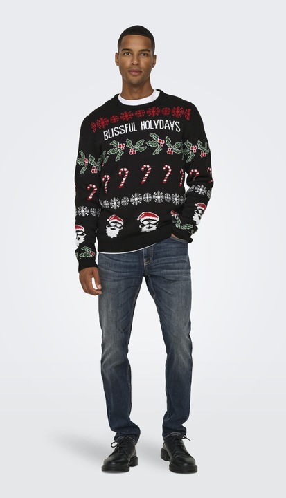 Produktbild Only & Sons ONSXMAS Pullover Strickpullover (M)