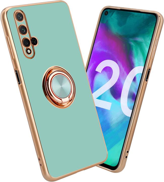 Image du produit Cadorabo Coque pour Honor 20 / 20S / Huawei NOVA 5T en TPU avec protection de l'appareil photo et anneau (Huawei Nova 5T, K20, TCL 20S)