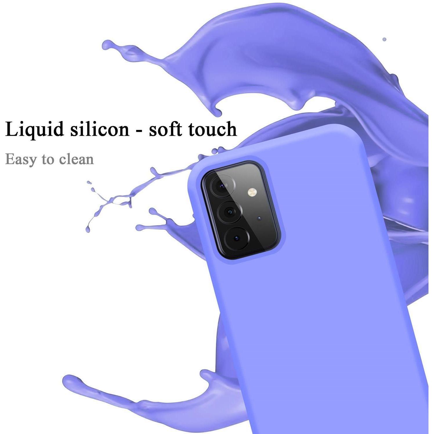 Thumbnail - Cadorabo TPU Liquid Silicone Case Cover (Samsung Galaxy A72), Smartphone Hülle, Violett